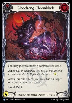 Bloodsong Gloomblade (Regular)