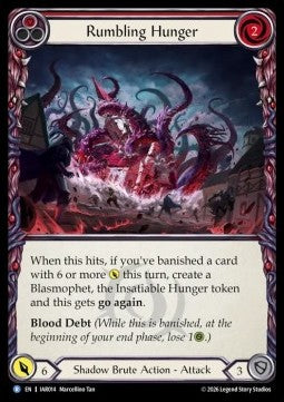 Rumbling Hunger (Red) (Rainbow Foil)
