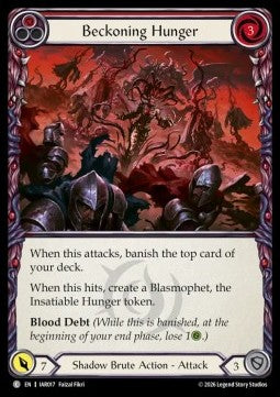 Beckoning Hunger (Red) (Regular)
