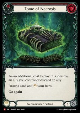 Tome of Necrosis (Rainbow Foil)