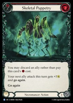 Skeletal Puppetry (Red) (Rainbow Foil)