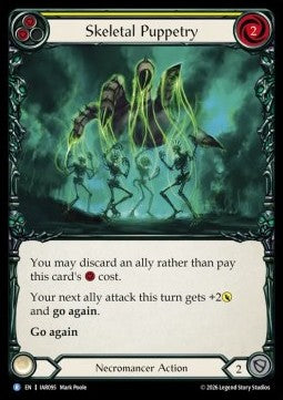 Skeletal Puppetry (Yellow) (Rainbow Foil)