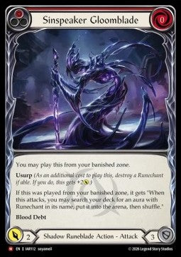 Sinspeaker Gloomblade (Regular)