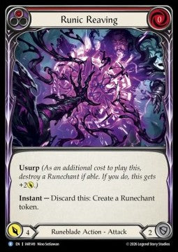 Runic Reaving (Red) (Rainbow Foil)