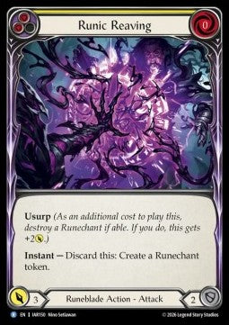 Runic Reaving (Yellow) (Regular)