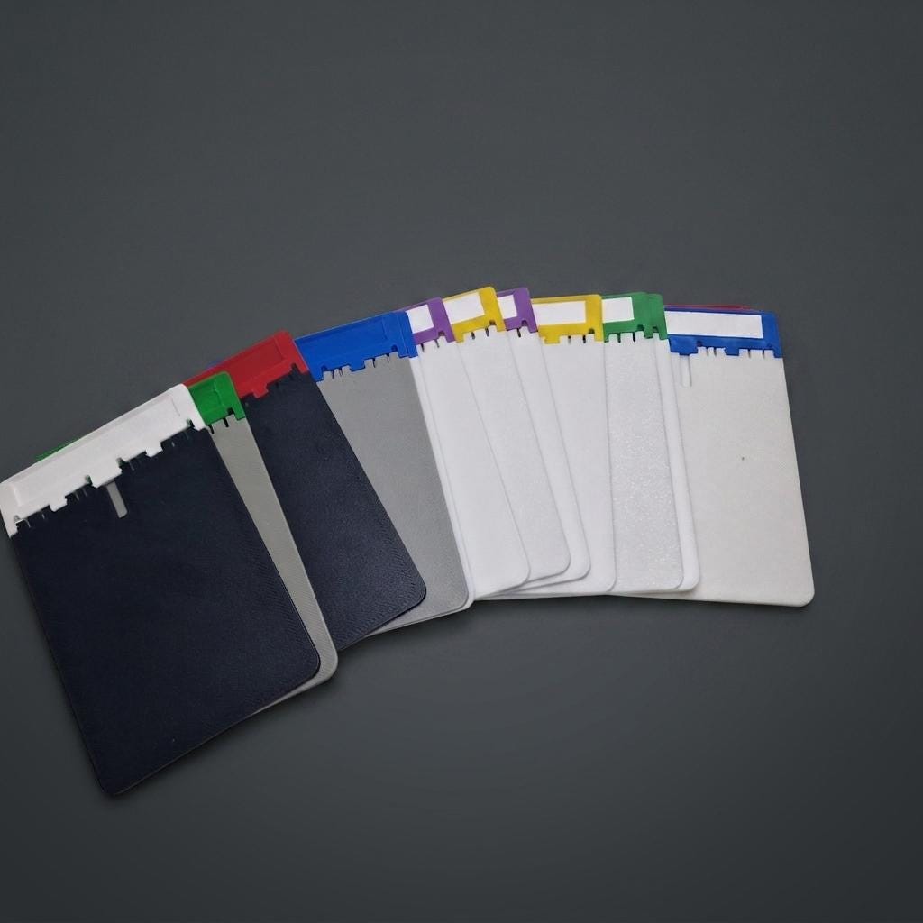 Bendable TCG Card Dividers for Dragon Shield Fortress Drawers