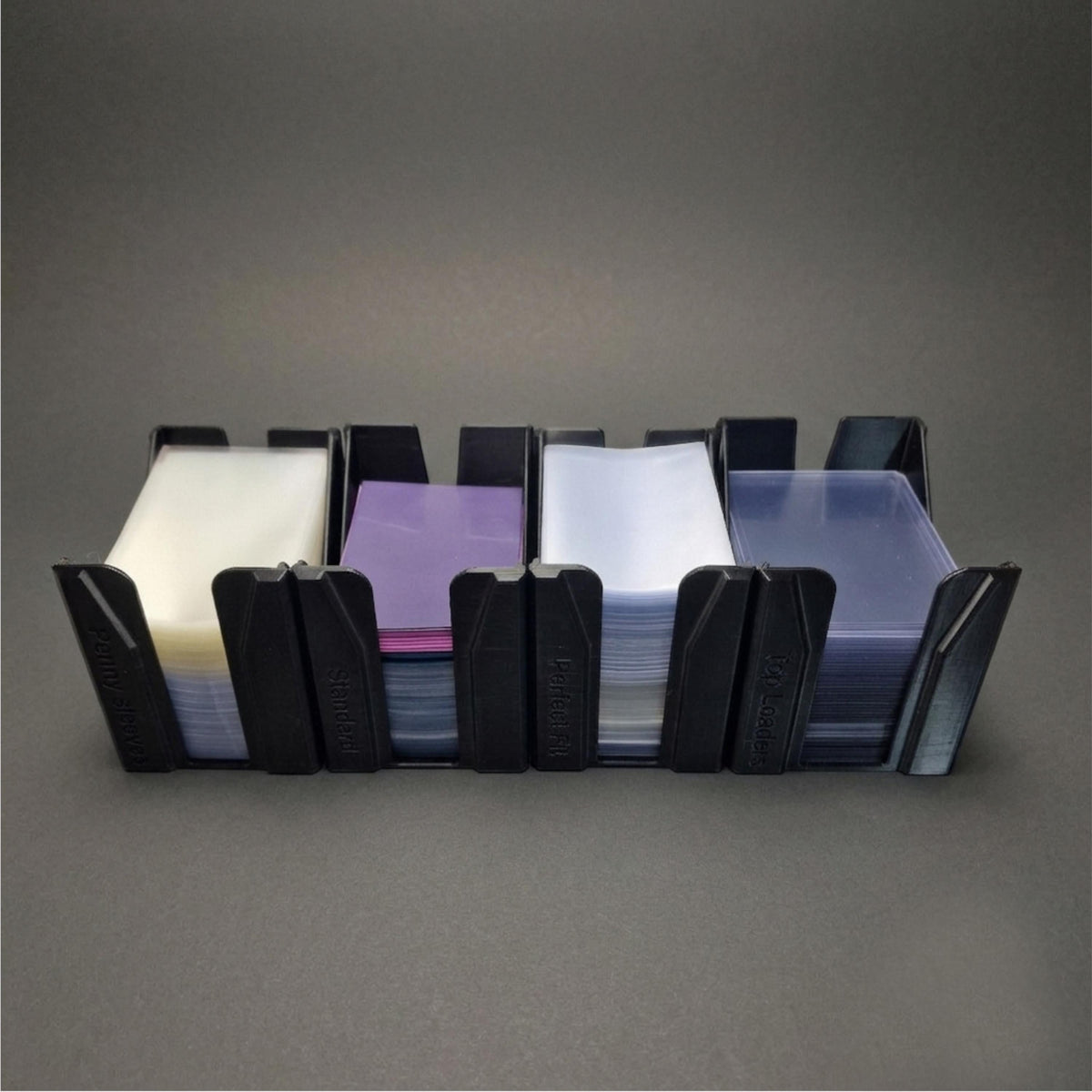 Card Sleeve Holder & Dispenser - Open Design