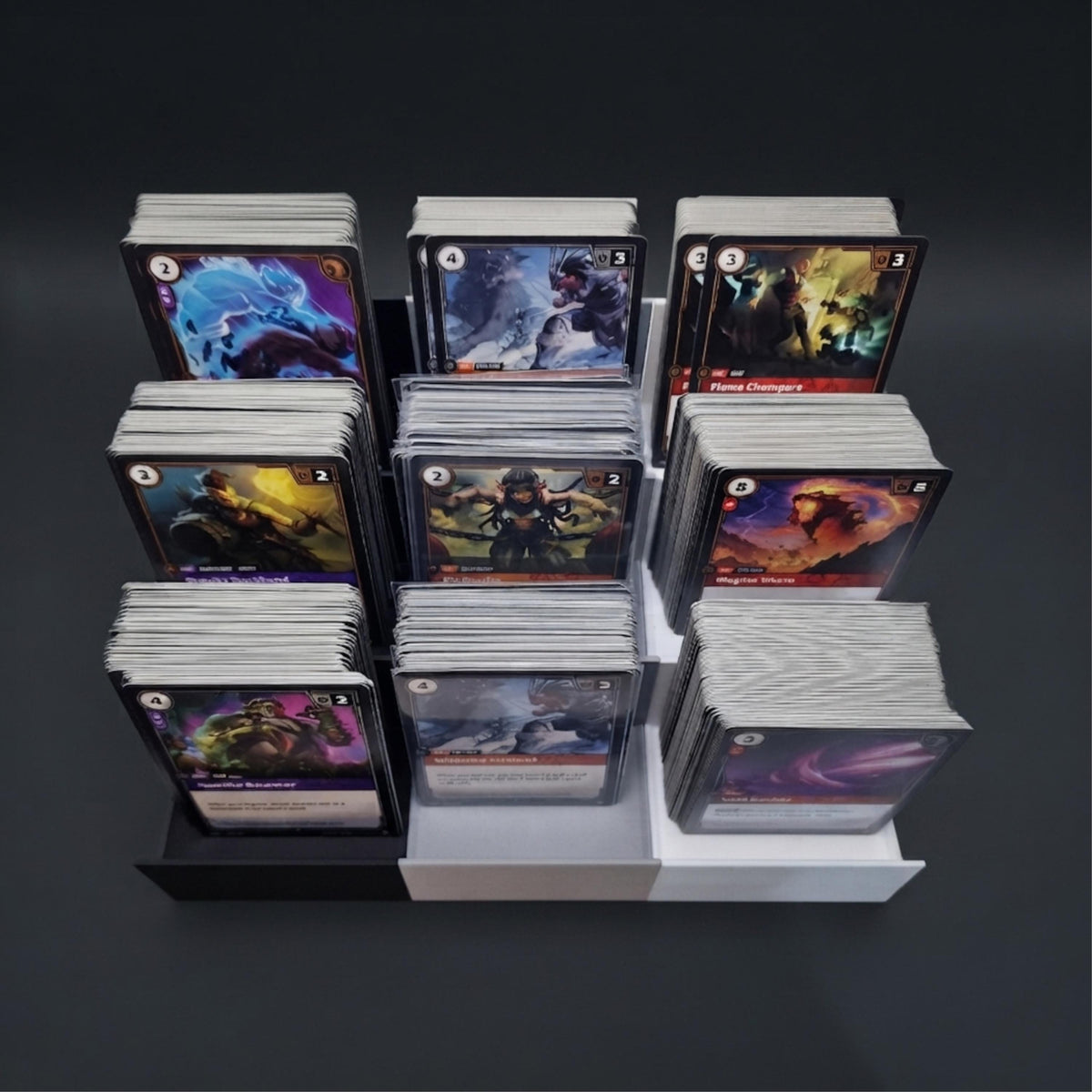 Modular TCG Card Sorting Tray - Deck Building Organizer