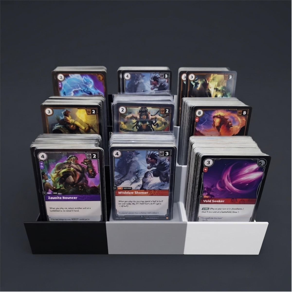 Modular TCG Card Sorting Tray - Deck Building Organizer